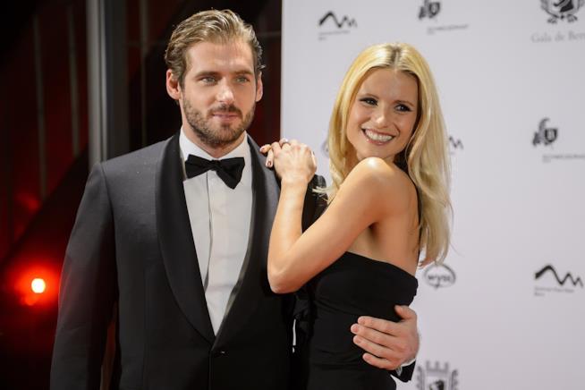 Tomaso Trussardi e Michelle Hunziker festeggiano l'anniversario di matrimonio Tomaso Trussardi e Michelle Hunziker