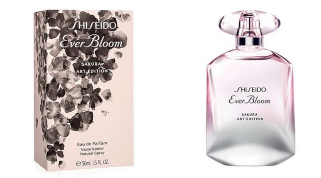 Ever Bloom Sakura Art Edition la fragranza per la primavera 2018 di Shiseido Shiseido crea la nuova fragranza ispirata ai fiori di ciliegio,