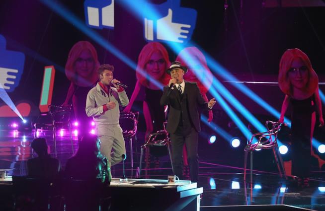 Fedez e J-Ax I rapper Fedez e J-Ax