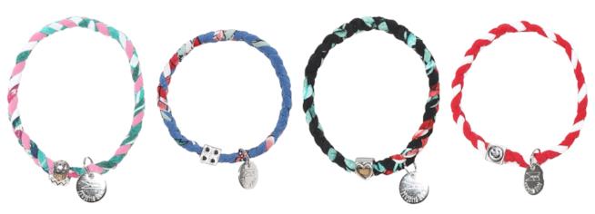 I bracciali di Progetto Quid for Tezenis di moda per l'estate 2018 Colorati e con le fantasie, i bracciali di Progetto Quid for Tezenis