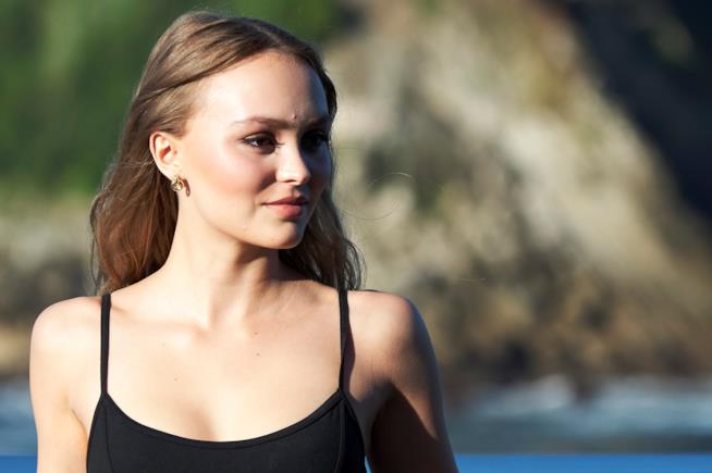 Lily-Rose Depp La modella e attrice Lily-Rose Depp