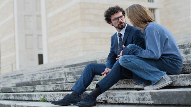 Francesco Montanari e Antonia Liskova ne La notte prima Francesco Montanari e Antonia Liskova nel corto La notte prima