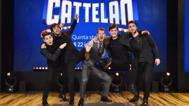 Alessandro Cattelan e gli Street Clerks Alessandro Cattelan e gli Street Clerks negli studi di #EPCC