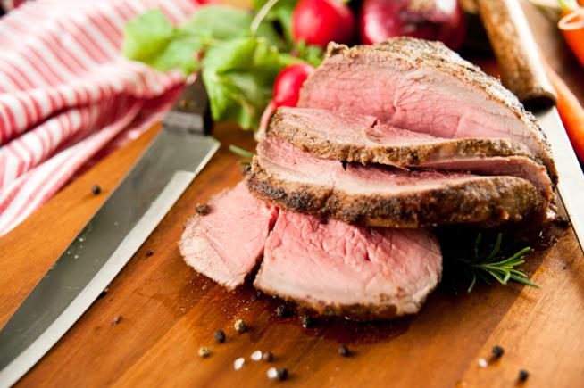 La ricetta del roast beef con cottura media della carne Roast beef
