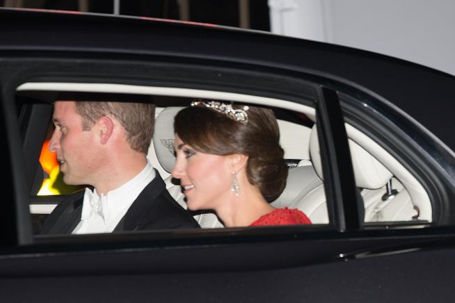 Kate Middleton ha indossato di nuovo la corona di Lady Diana Kate Middleton con la corona di Diana indossata la prima volta