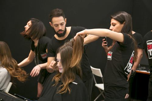Capelli castani Capelli castani sfumati