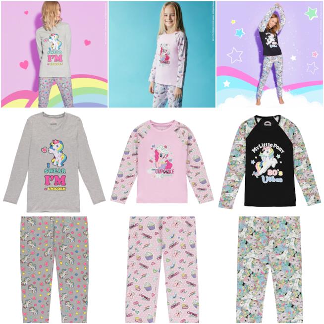 Pigiami della linea My Little Pony For Tezenis I pigiami My Little Pony For Tezenis