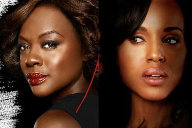Annalise Keating e Olivia Pope Viola Davis e Kerry Washington