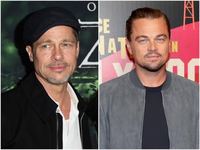 Brad Pitt e Leonardo DiCaprio nel primo poster ufficiale di Once Upon A Time In Hollywood Brad Pitt e Leonardo DiCaprio