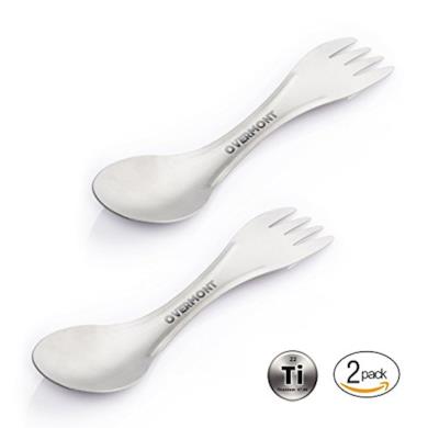 2 pezzi Cucchiaio-Forchetta 2 in 1