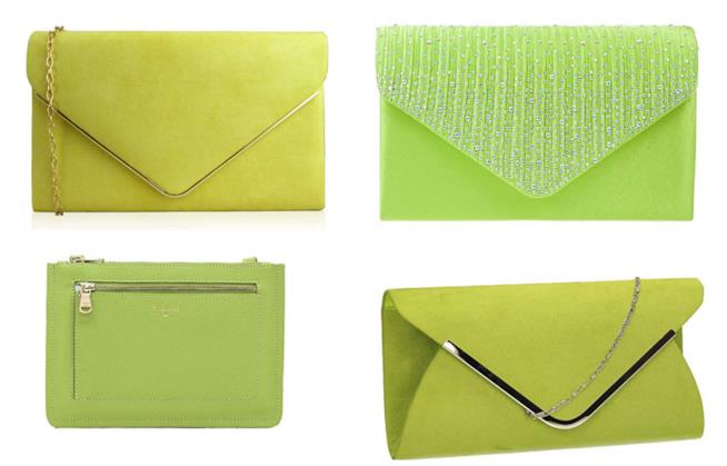 Clutch lime Collage di clutch lime