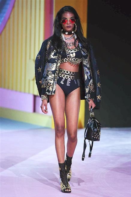 Un'immagine dalla sfilata Primavera/Estate di Philipp Plein Philipp Plein Promavera/Estate 2017