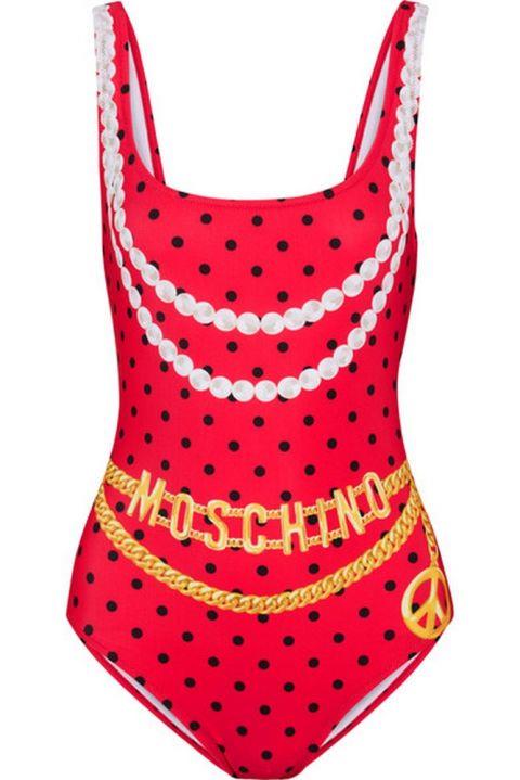 Costume intero Moschino estate 2017 Moschino costume intero estate 2017