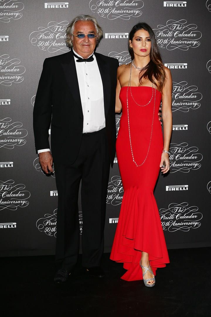 Briatore ed Elisabetta Gregoraci Briatore ed Elisabetta Gregoraci a un evento