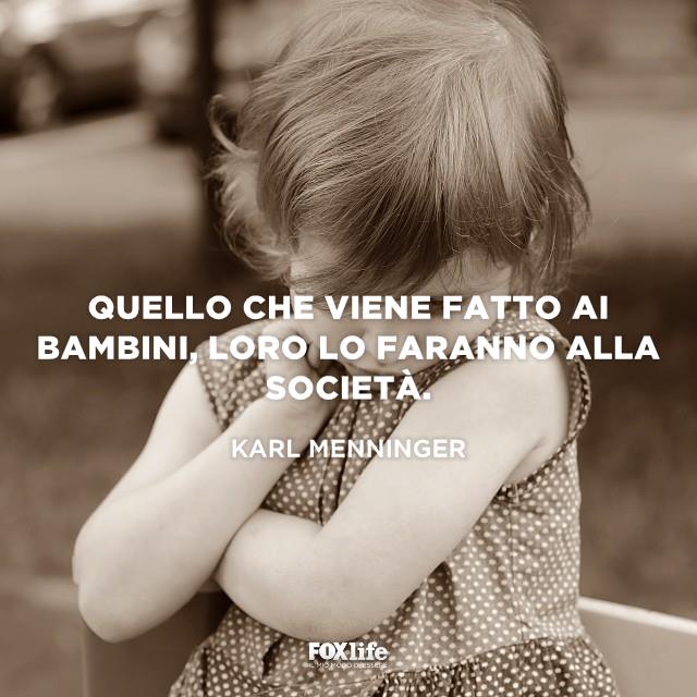 Frase Menninger Bambina imbronciata