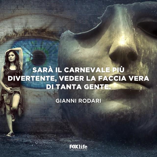 Frase Rodari Donna appoggiata contro il muro