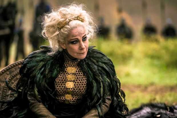 Zoë Wanamaker in Britannia La regina Antedia interpretata da Zoë Wanamaker in Britannia