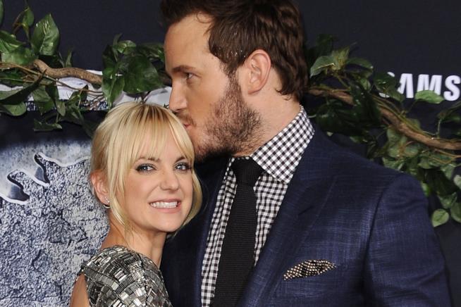 Anna Faris e Chris Pratt L'attrice Anna Faris con Chris Pratt