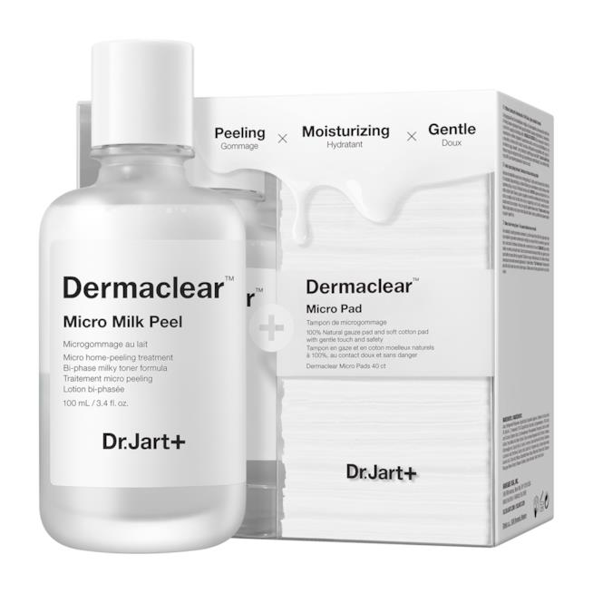 Tutti i nuovi prodotti di skincare Dr.Jart+ Dermaclear Micro Milk Peeling Microgommage