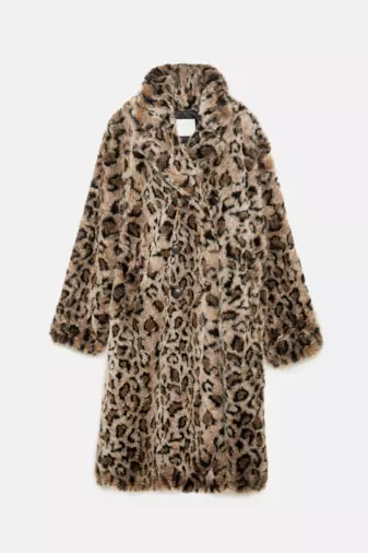 Cappotto stampa animalier