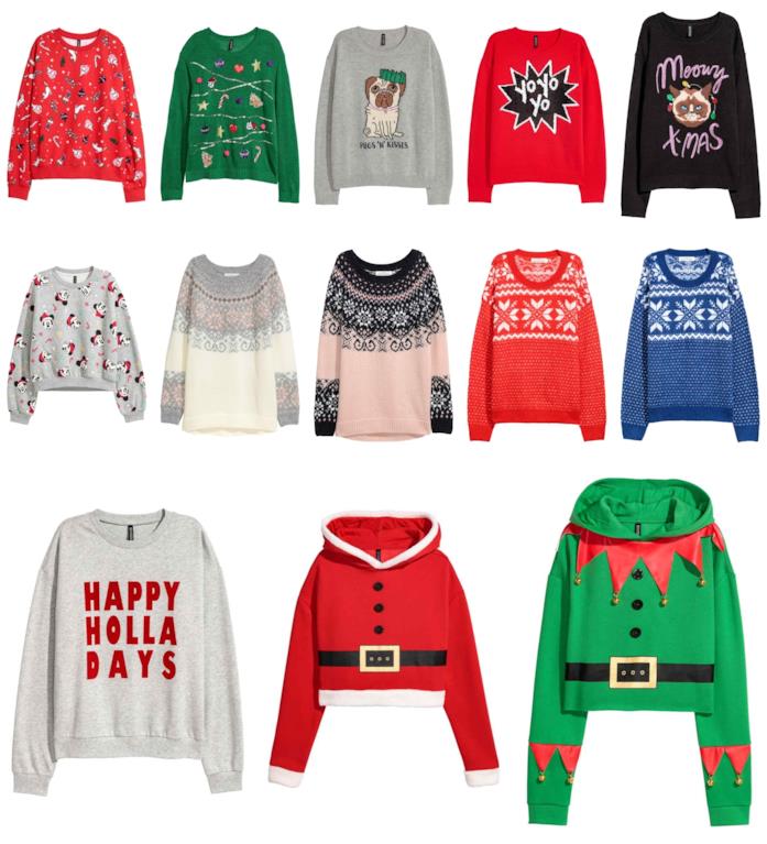 Maglioni natalizi di H&M tredici maglioni natalizi di marca H&M