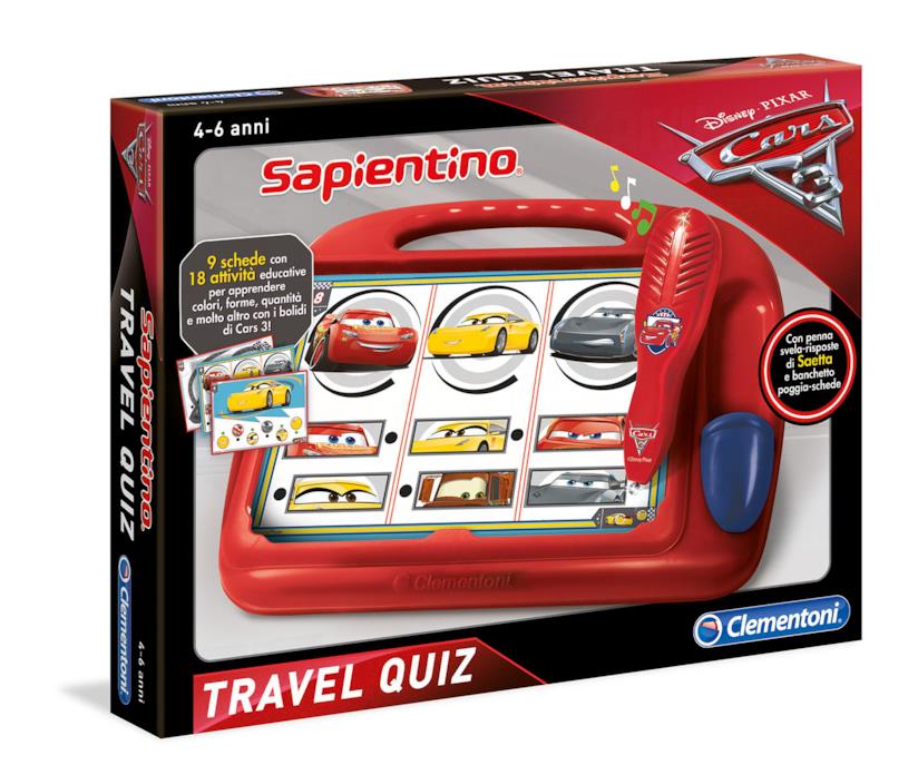 Sapientino Travel Quiz Cars 3 Sapientino Travel Quiz Cars 3