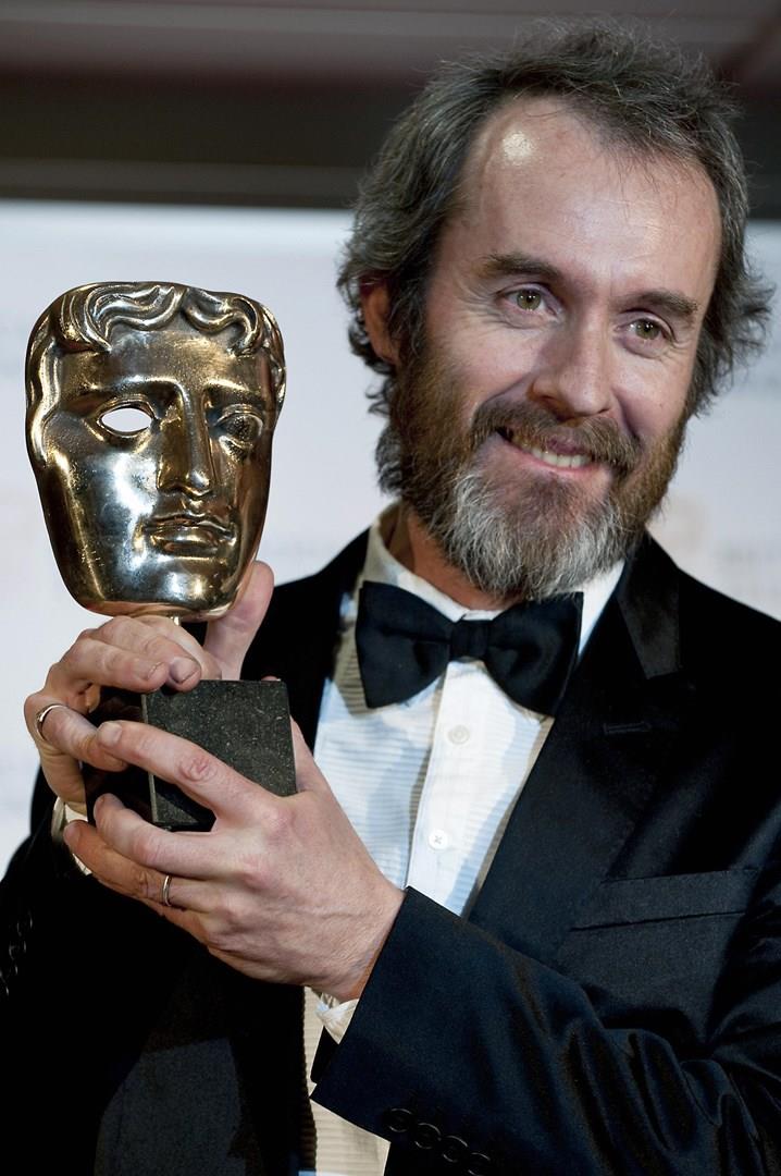 Stephen Dillane con un BAFTA Stephen Dillane