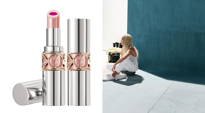 Volupté Tint-in-Balm rossetto e trattamento collezione estiva Ysl Il color downtown nude del Volupté Tint-in-Balm fa parte della Summer Collection 2018 Ysl