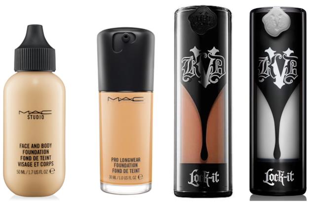 Fondotinta Mac Cosmetics e Kat Von D Fondotinta liquidi ac Cosmetics e Kat Von D
