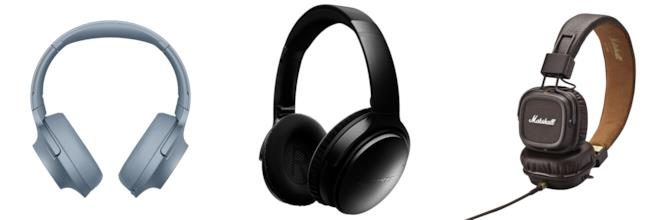 Cuffie in offerta per il Black Friday Cuffie Sony, Bose e Marshall