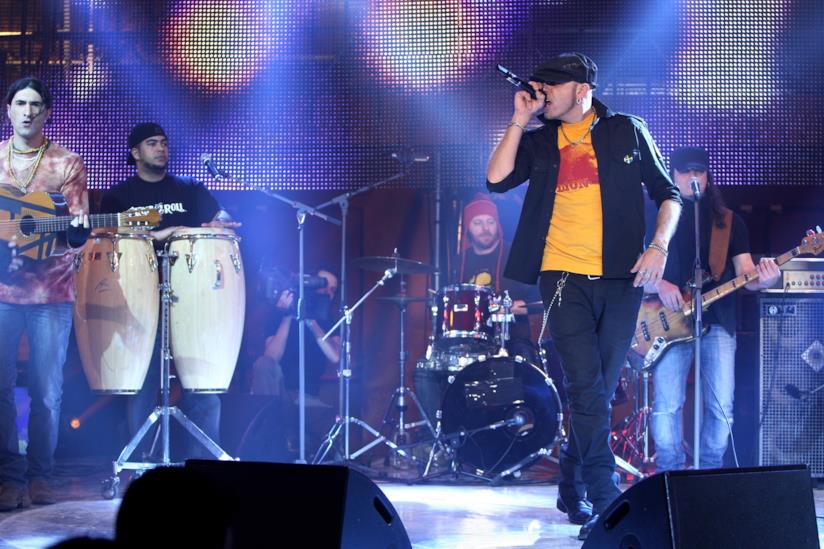 I Negrita con I ragazzi stanno bene a Sanremo 2019 Negrita
