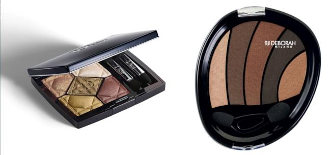 Palette Dior e Deborah occhi nocciola Palette ombretti occhi nocciola