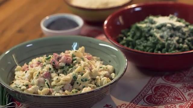 Spatzle classici e spatzle agli spinaci Spatzle tedeschi