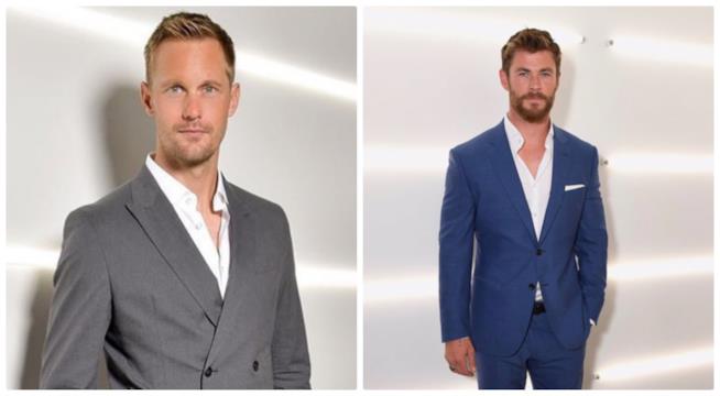 Chris Hemsworth & Alexander Skarsgard HOT per Hugo Boss Chris Hemsworth & Alexander Skarsgård per Hugo Boss
