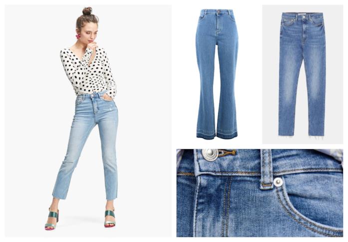 I jeans a vita alta moda primavera estate 2018 A vita alta, i jeans come Marilyn Monroe