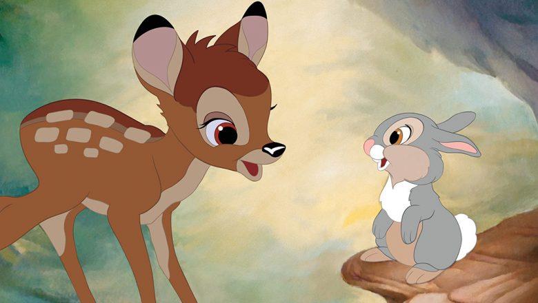 Bambi, Disney Un'immagine del cartone animato Bambi