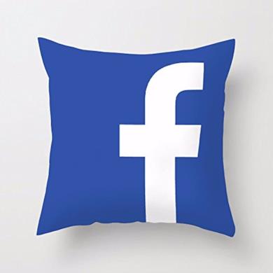 Copertura per cuscino Facebook