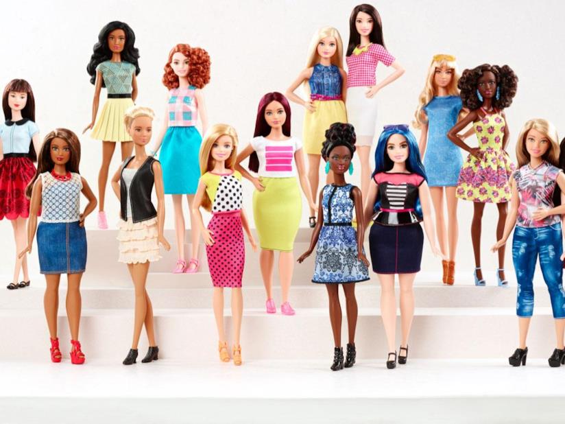 Le Barbie con le curve Una nuova generazione di Barbie con le curve