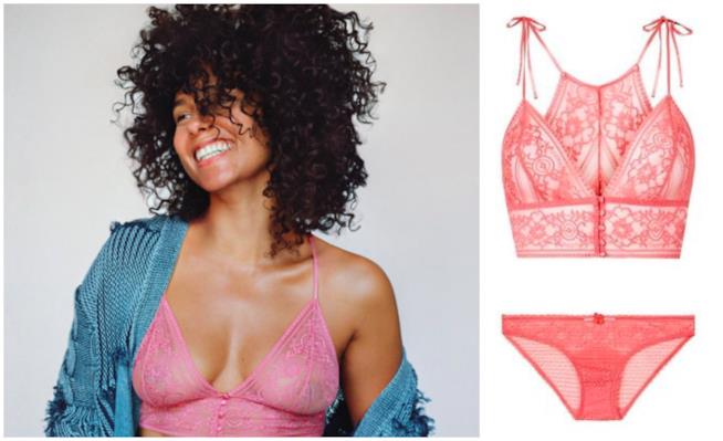 Alicia Keys stilista per combattere il tumore al seno Alicia Keys e il completo Ophelia