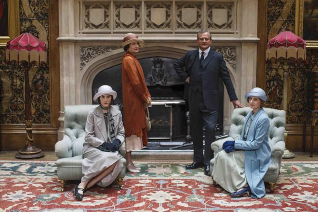 Le sorelle Crawley di Downton Abbey Una foto del cast di Downton Abbey