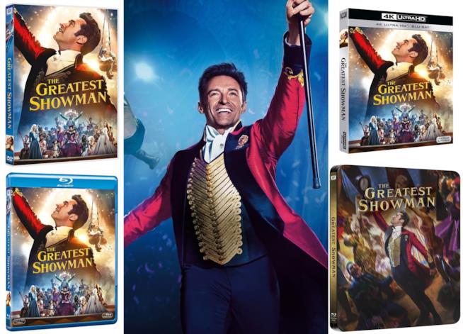 Edizioni home video di The Greatest Showman Versioni Home Video di The Greatest Showman