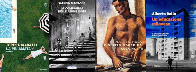 I quattro finalisti del Premio Strega 2017 Le copertine dei quattro finalisti del premio strega 2017