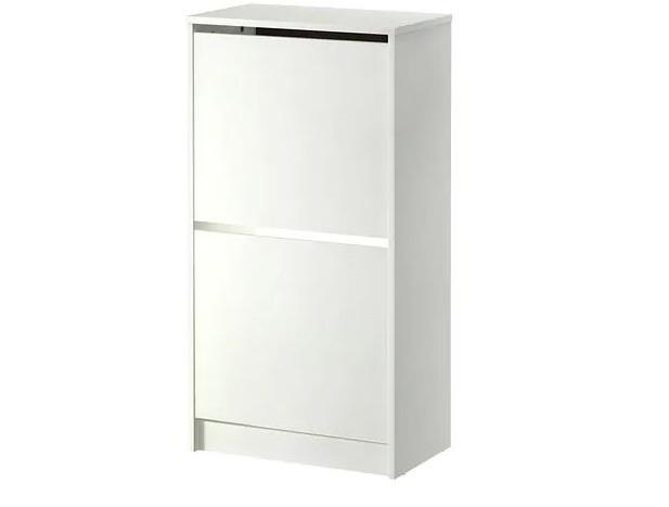 Scarpiera Bissa Scarpiera di colore bianco