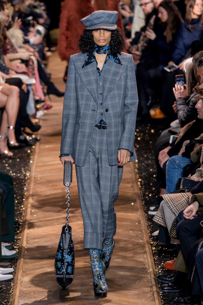 Michael Kors new York Fashion Week 2019 20 Michael Kors new York Fashion Week 2019 20, completo tartan