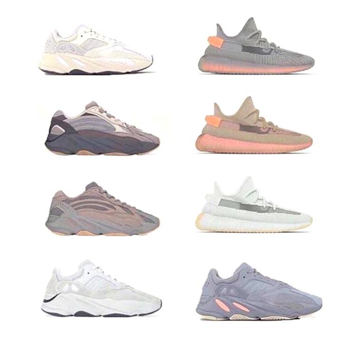 La linea YEEZY Boost Le iconiche silhouette della serie YEEZY Boost