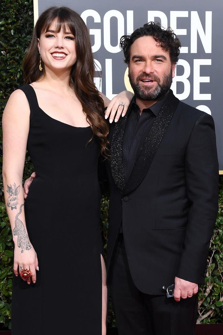 Johnny Galecki svela che sarà padre di un maschio Johnny Galecki e Alaina Meyer