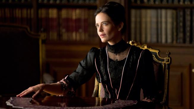 Eva Green in Penny Dreadful Una scena di Penny Dreadful con Eva Green