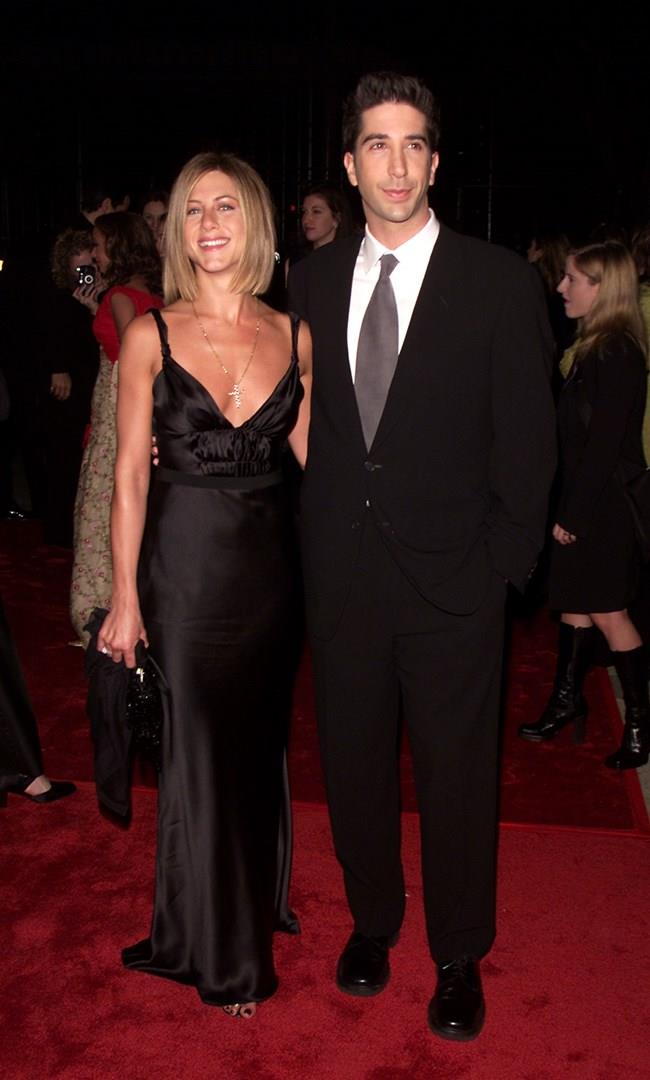 David Schwimmer e Jennifer Aniston David Schwimmer e Jennifer Aniston ai tempi di Friends