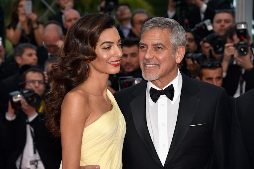George Clooney elogia Amal e parla della paternità George Clooney e la moglie Amal