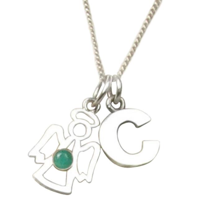 Collana con l'iniziale del nome Collana con l'iniziale del nome